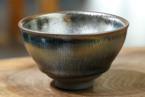 Yinlu Tea Cup with Silver Rabbit-Hair Jianzhan Pattern, 100ml, Produced by Zhou YuanpeiHONOR 200 Pro
