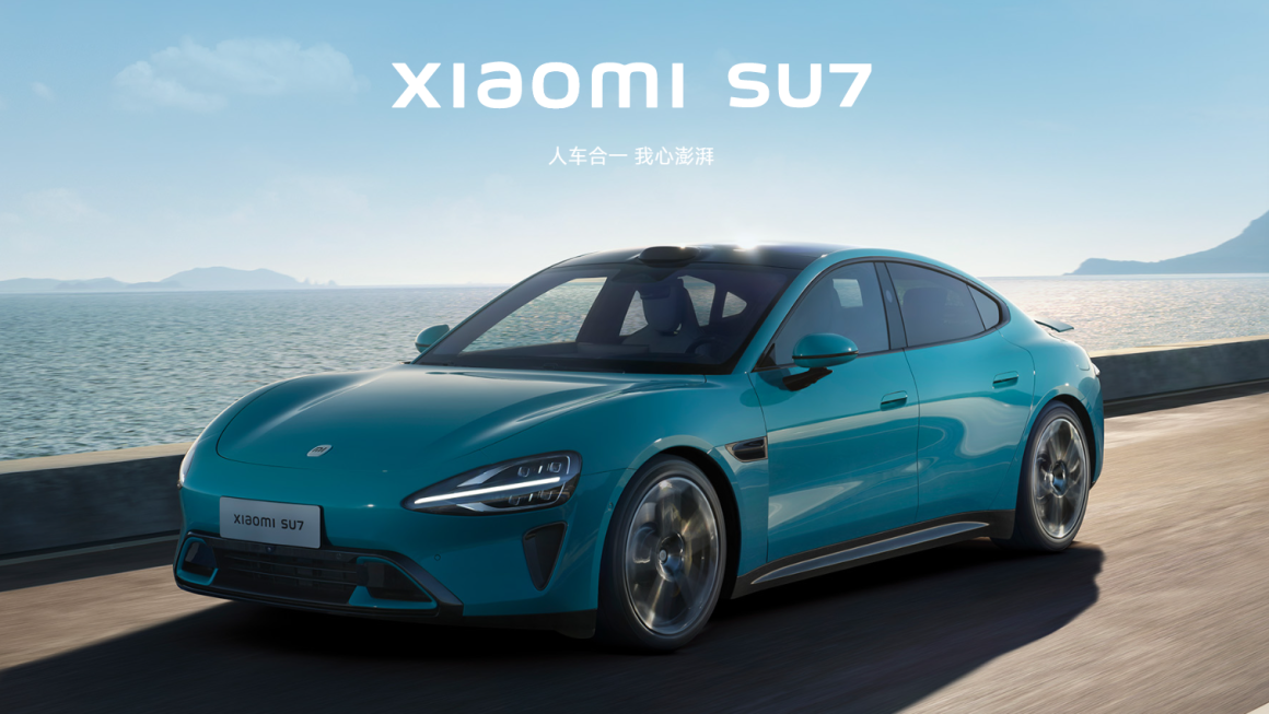 XIAOMI SU7  The pure electric sedan under Xiaomi Automotive.