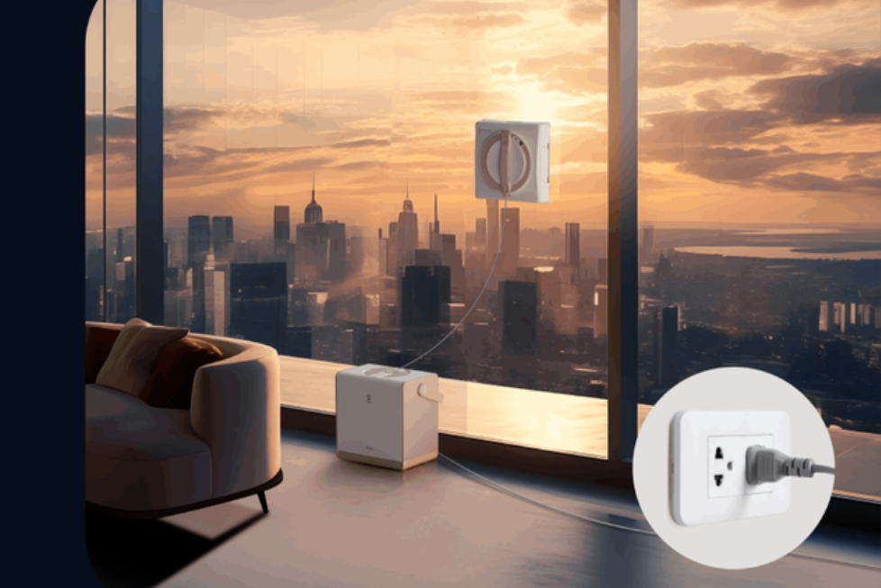 Ecovacs W2S PRO Multi-functional Base Station Window Cleaning Robot