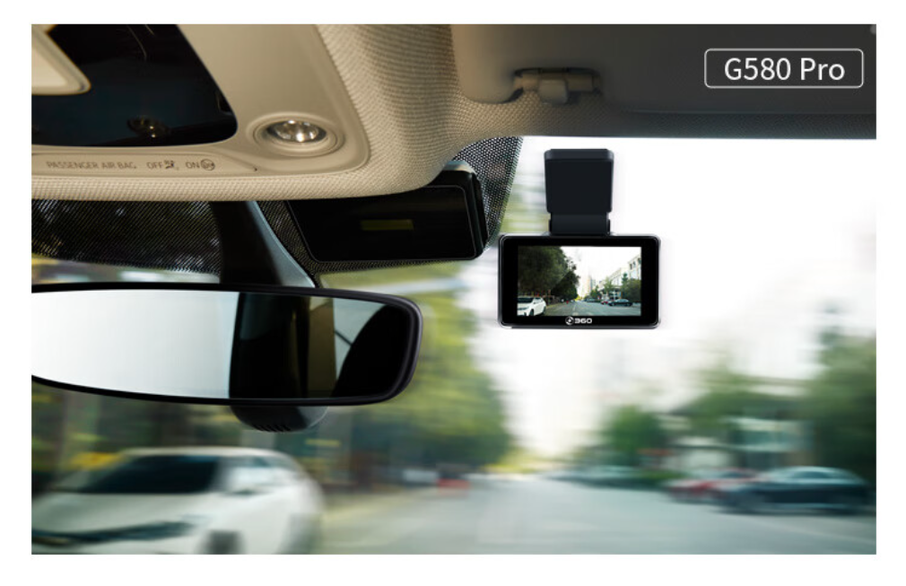 360 Dash Cam G580pro with 3K HD Recording